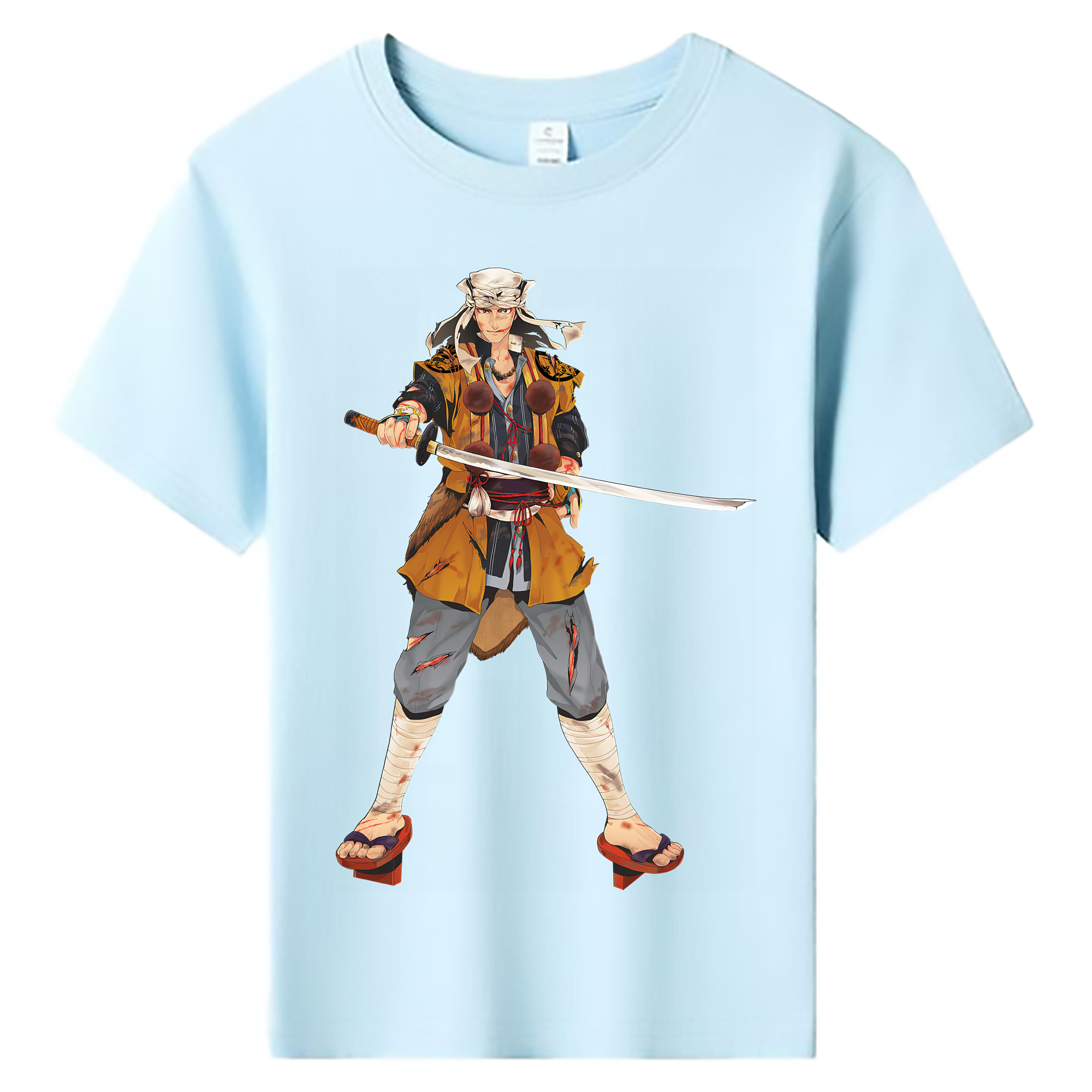 （画像用） 刀剣乱舞 Touken Ranbu 綿100％キッズTシャツ（フロントプリント）